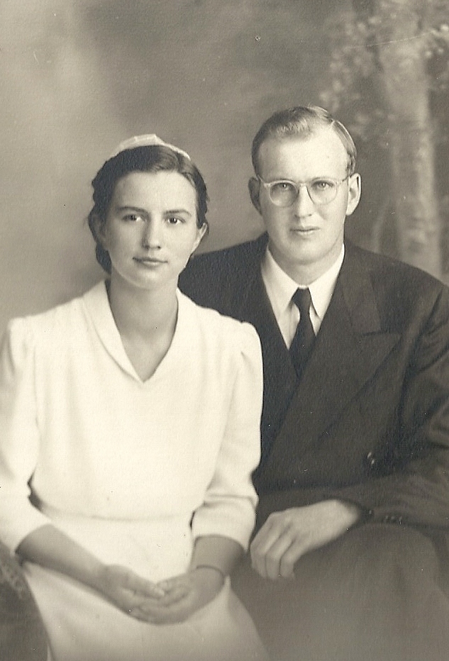 Wedding day May 25, 1944